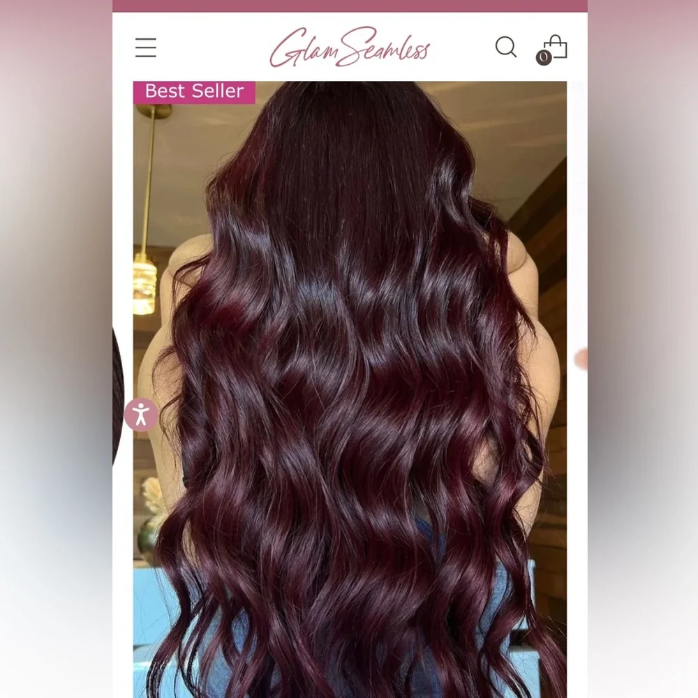 Glam seamless tape in extensions - Picture 1 of 12
